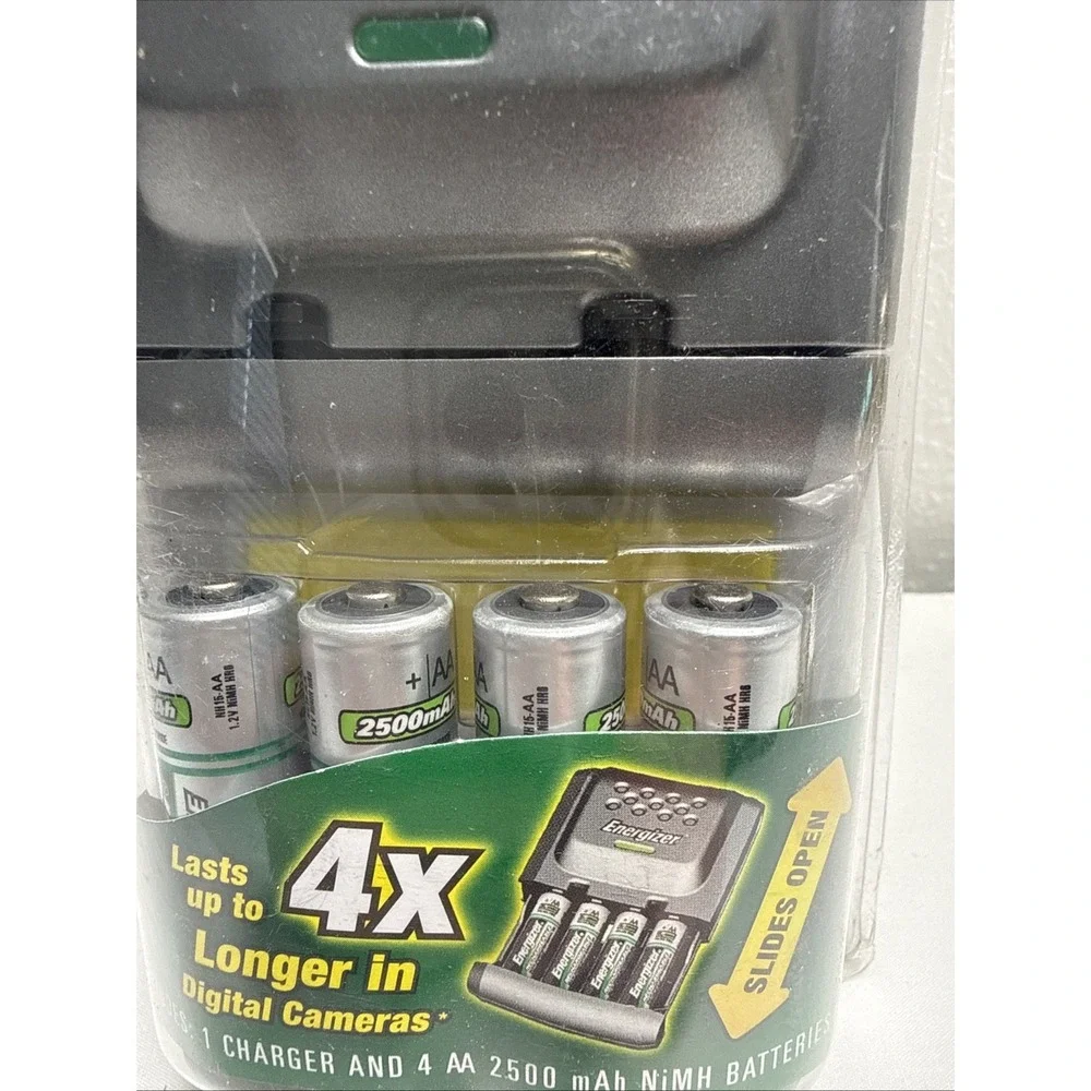 Energizer Rechargable Battery Charger AA AAA CHDCWB-4 New Sealed 2005